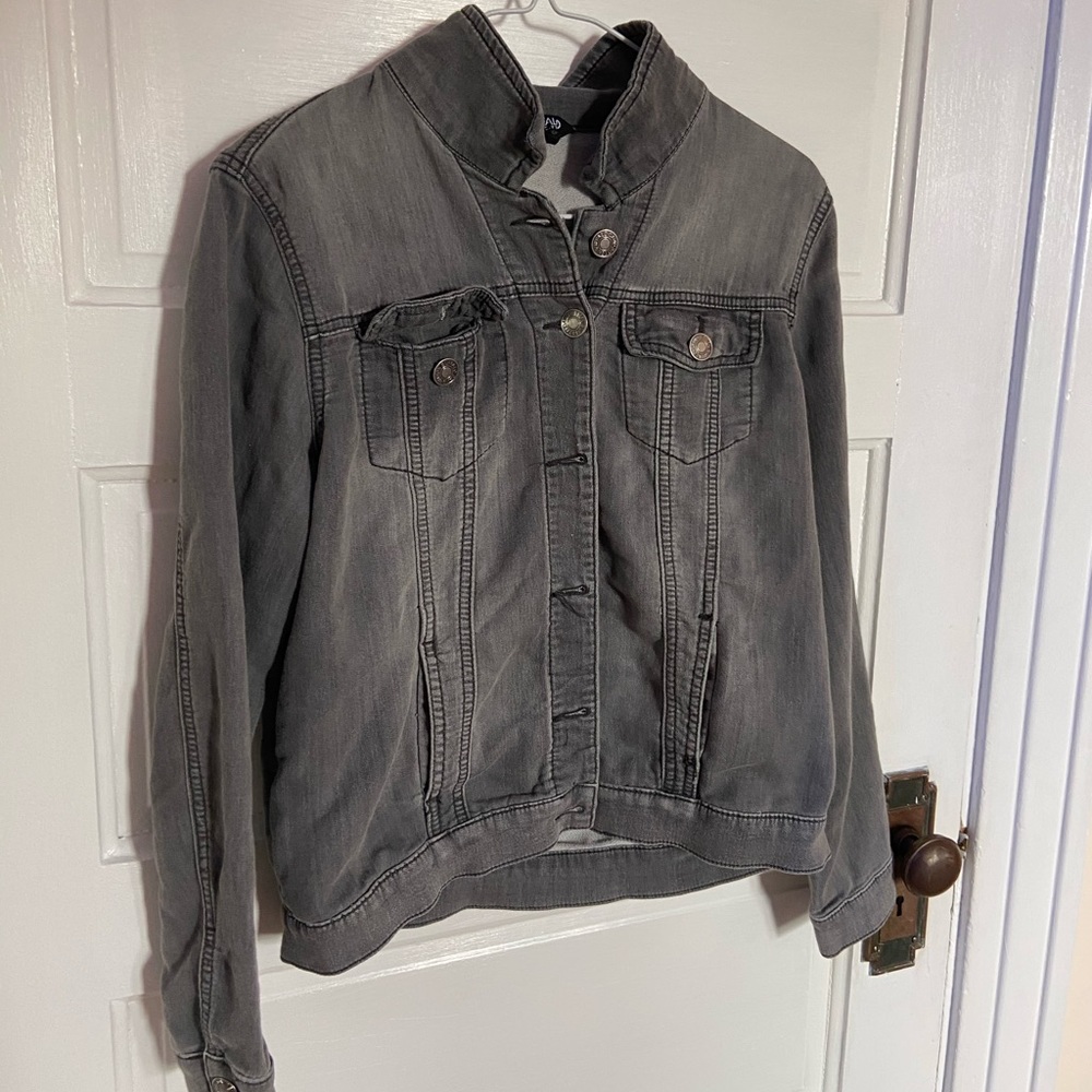Grey Jean Jacket